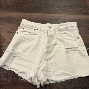 Zara High Rise Demin Shorts